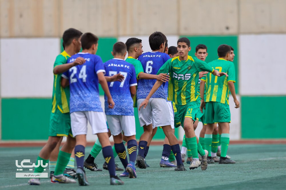 آرمان آفرینان ستارگان ایرانیان 3–1 پاس قوامین